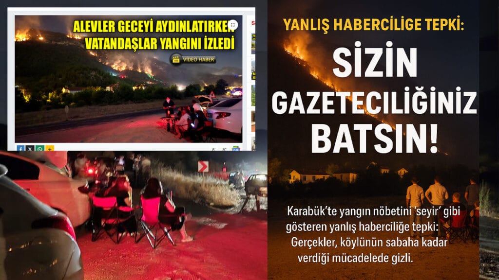 GAZETECİLİK ANLAYIŞINIZ BATSIN